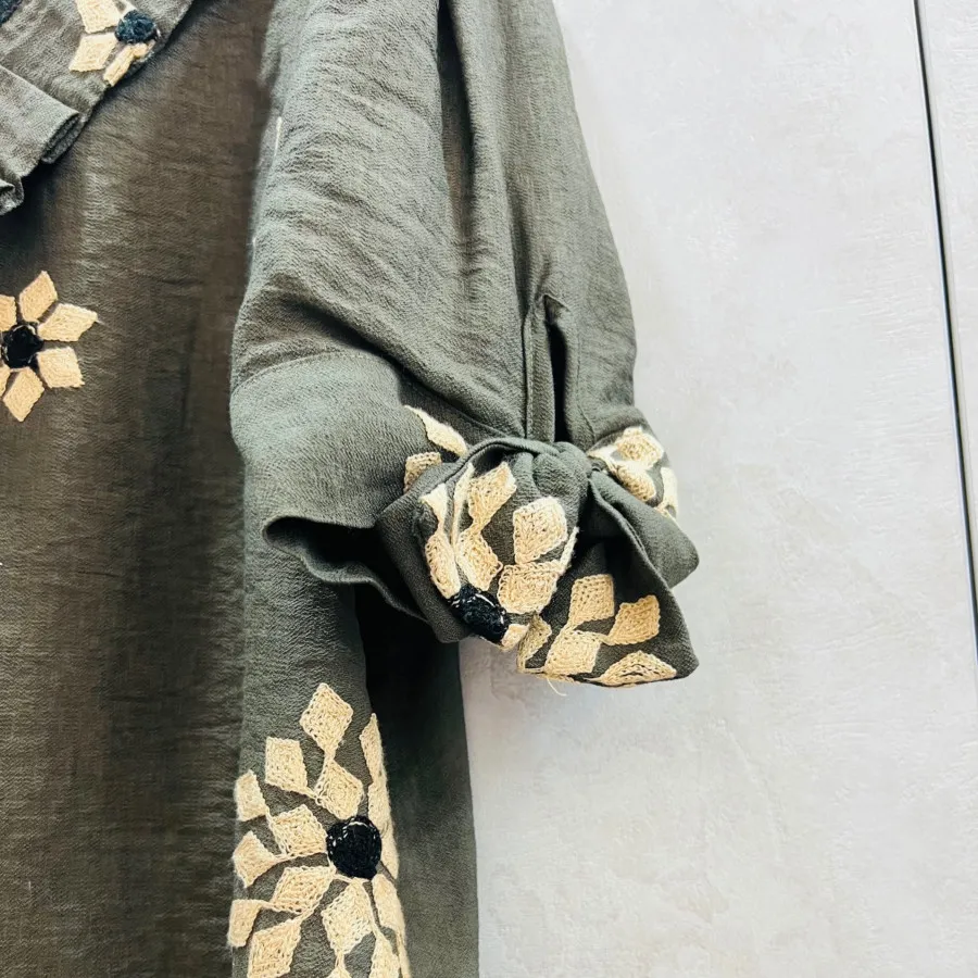 شومیز آستین پاپیونی