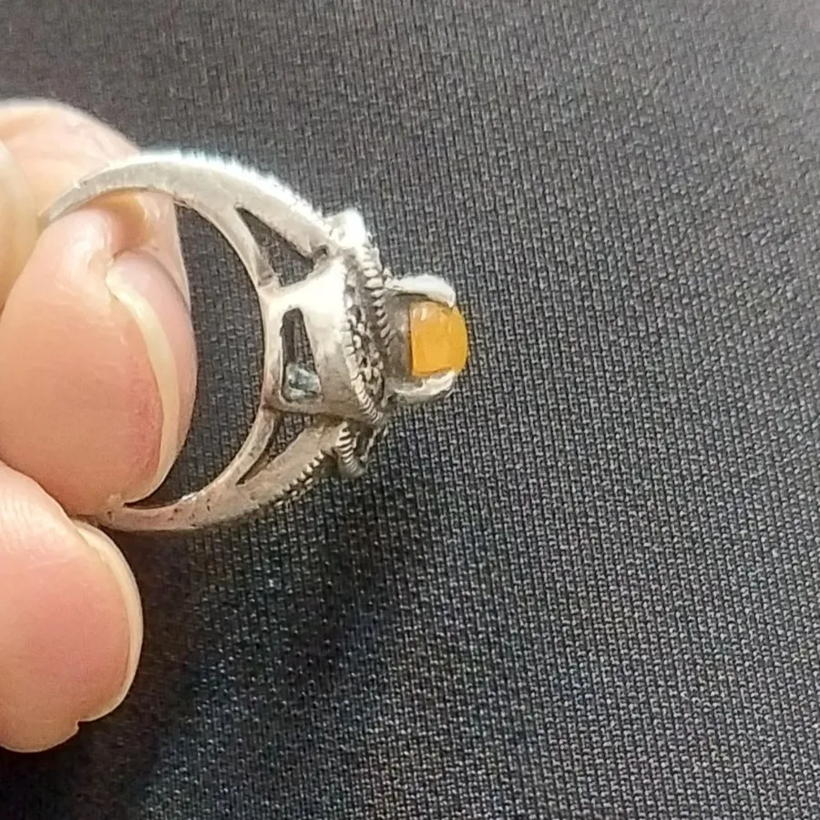 انگشتر نقره شرف شمس