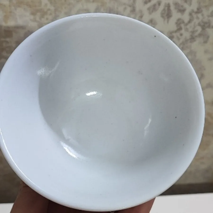 کاسه قدیمی قلم آبی