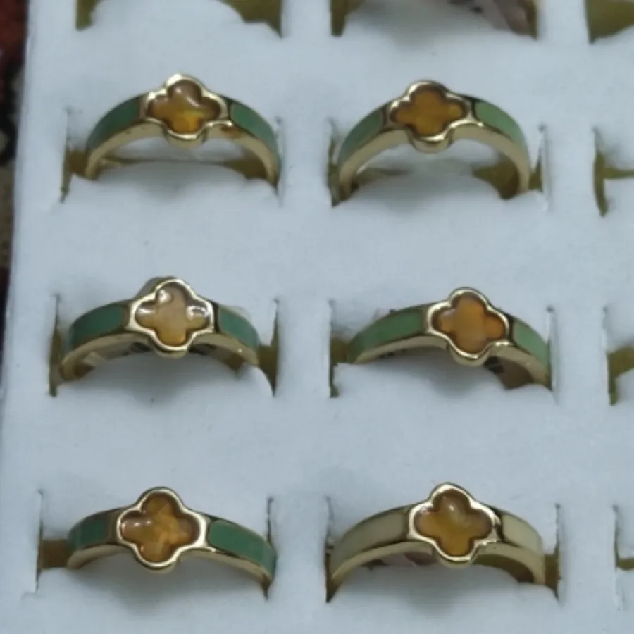 انگشتر مینا کاری کپی طلا