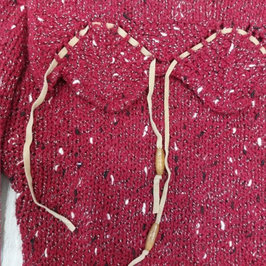 بلوز بافت قرمز