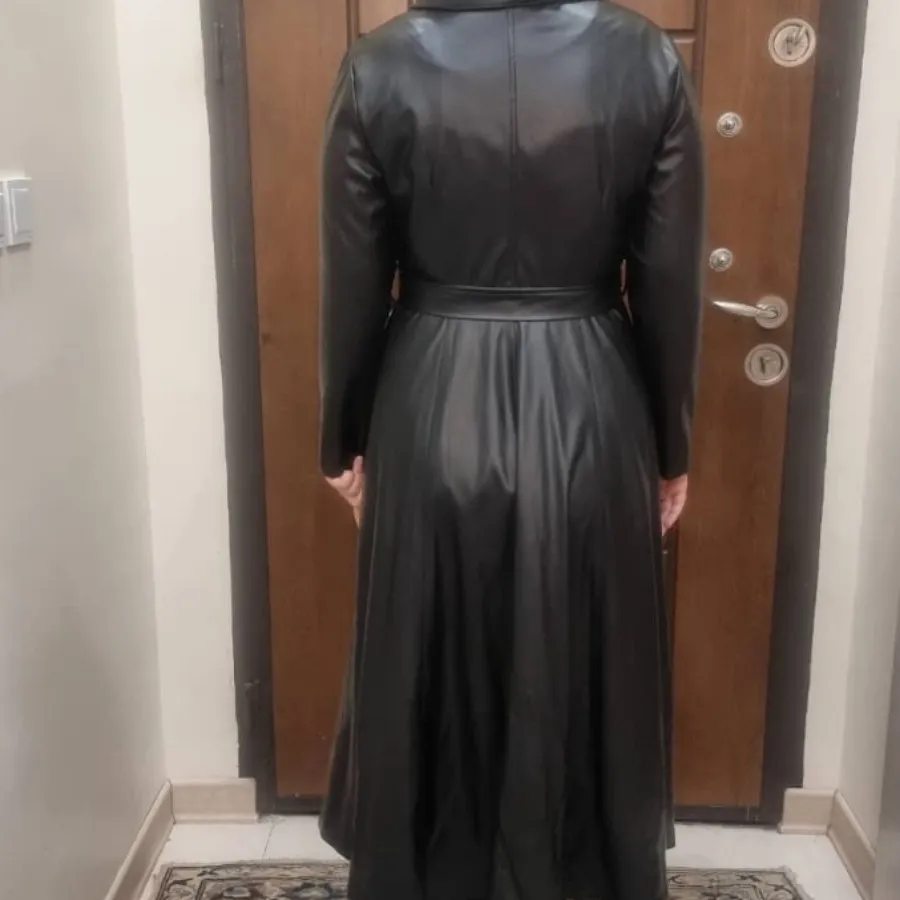 پالتو چرم مشکی