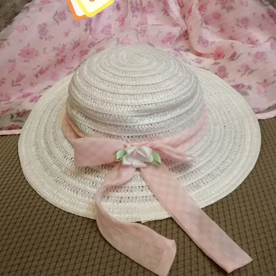 پیراهن مجلسی باکلاه حصیری