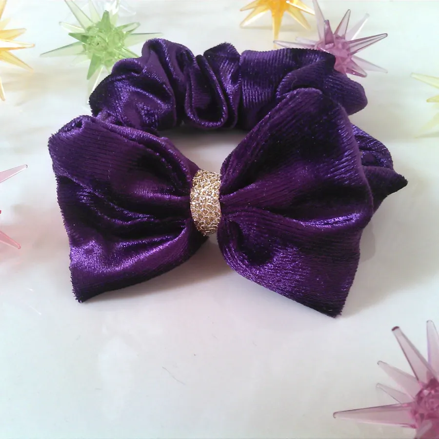 کش مو مخمل پاپیونی