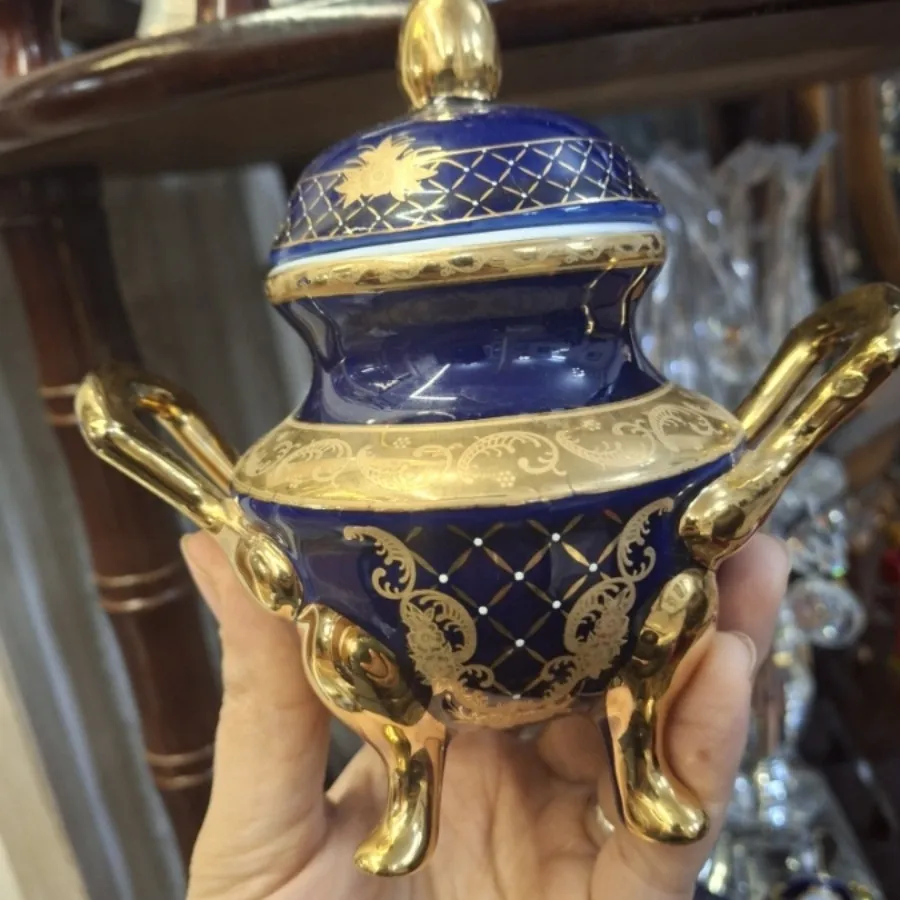 سرویس قهوه خوری سرمه ای