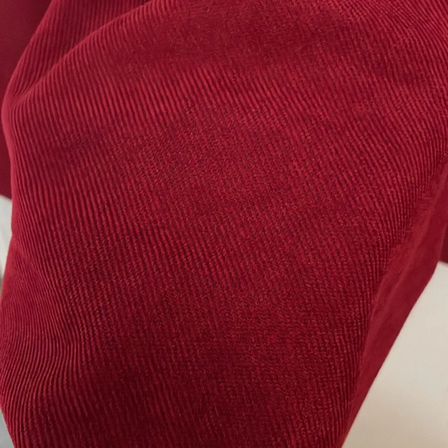 دامن مخمل قرمز زرشکی