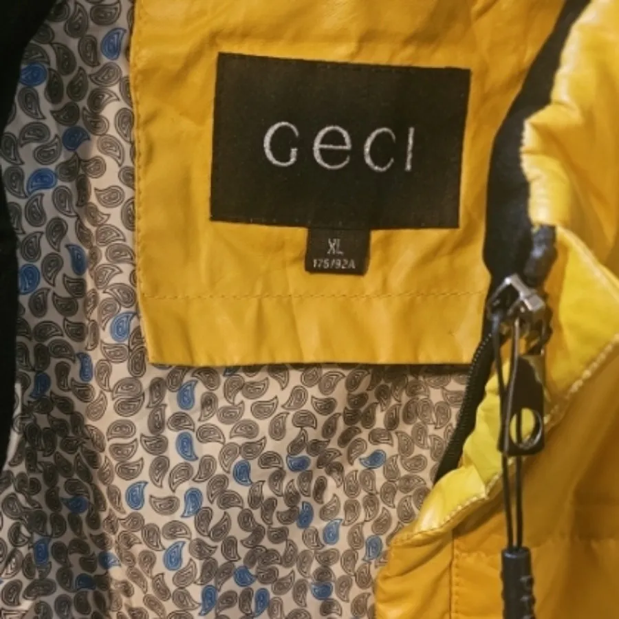 کاپشن چرم گوچی