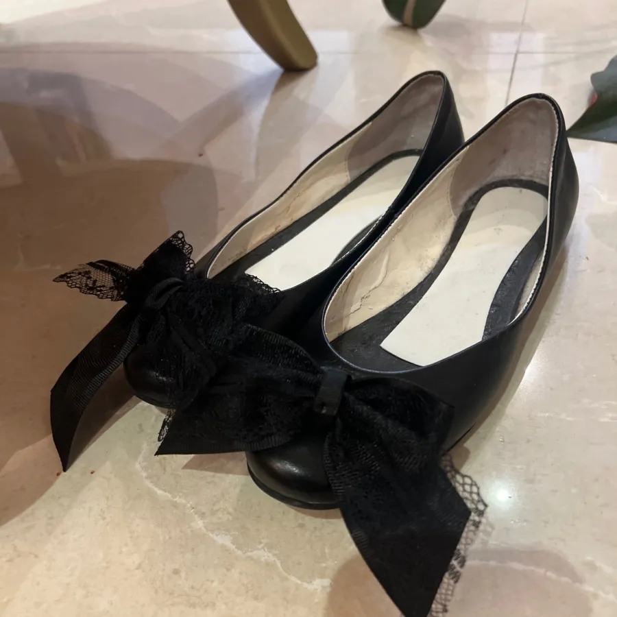 کفش چرم پاپیونی