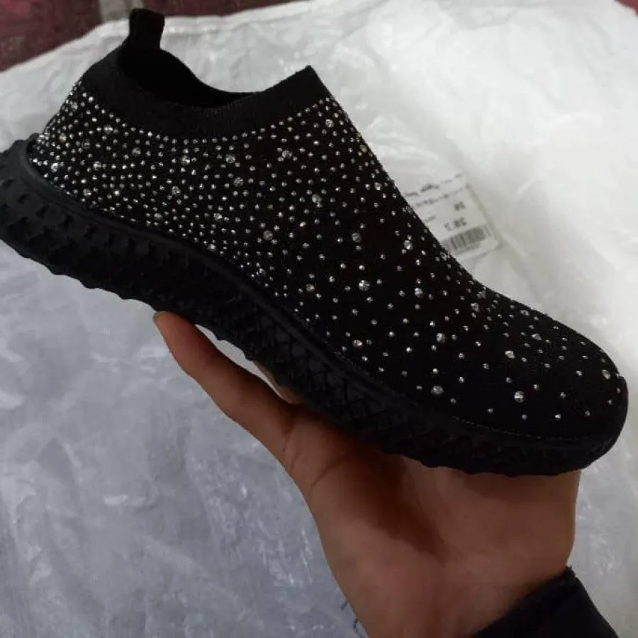 کفش نگینی کهکشانی بافت