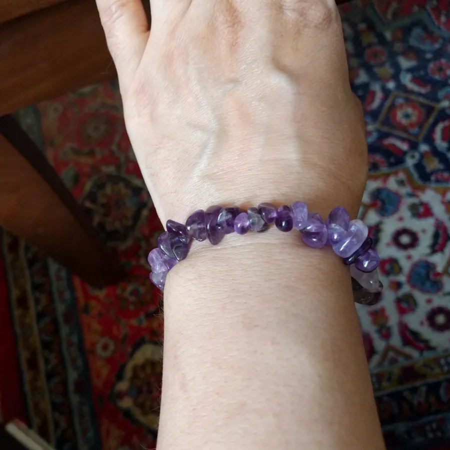 2 عدد دستبند آمیتیست