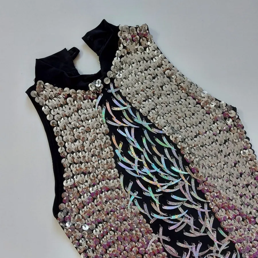 تاپ زنانه پولکی