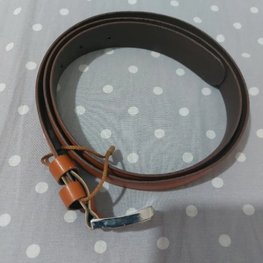 کمربند قهوه ای عسلی ترند