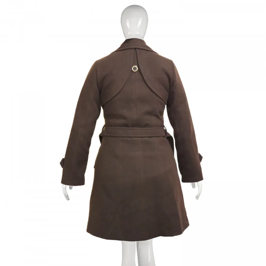 پالتو فوتر ضخیم M قهوه ای