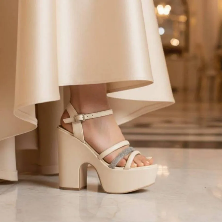 صندل پاشنه 12سانت