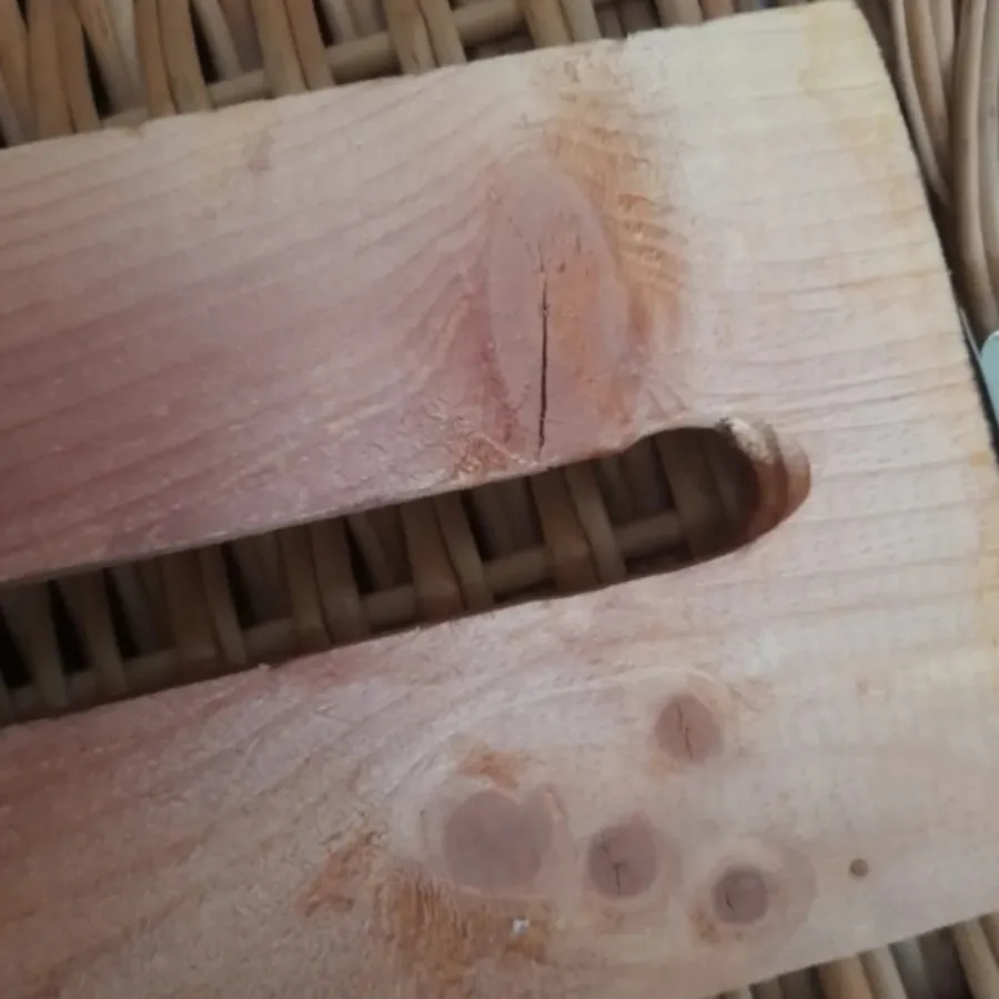 جا دستمال کاغذی چوبی