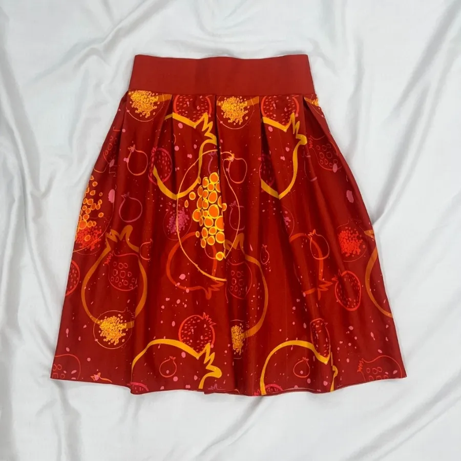 دامن طرح انار یلدا