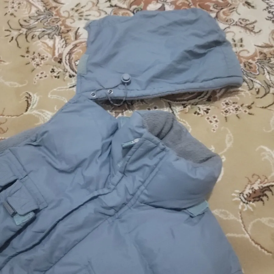 پافر کلاه دار دو رو خارجی