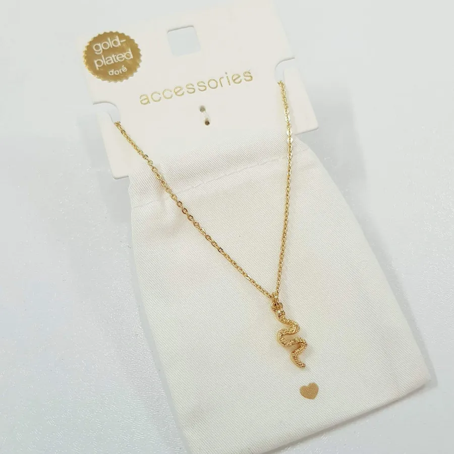 گردنبند آبکاری طلا ماری