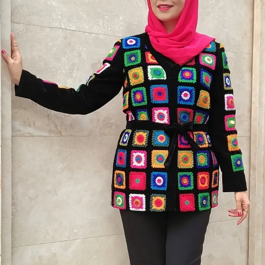 کت مخمل سوزندوزی