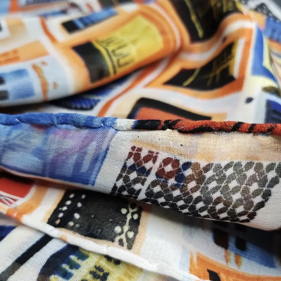 روسری حریر فشن