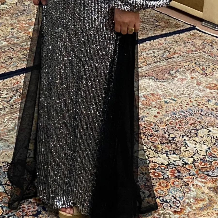 پیراهن مجلسی پولکی