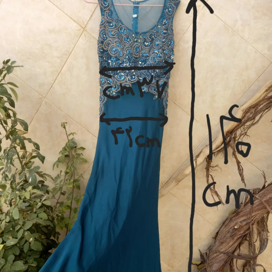 لباس مجلسی طرح ماهی