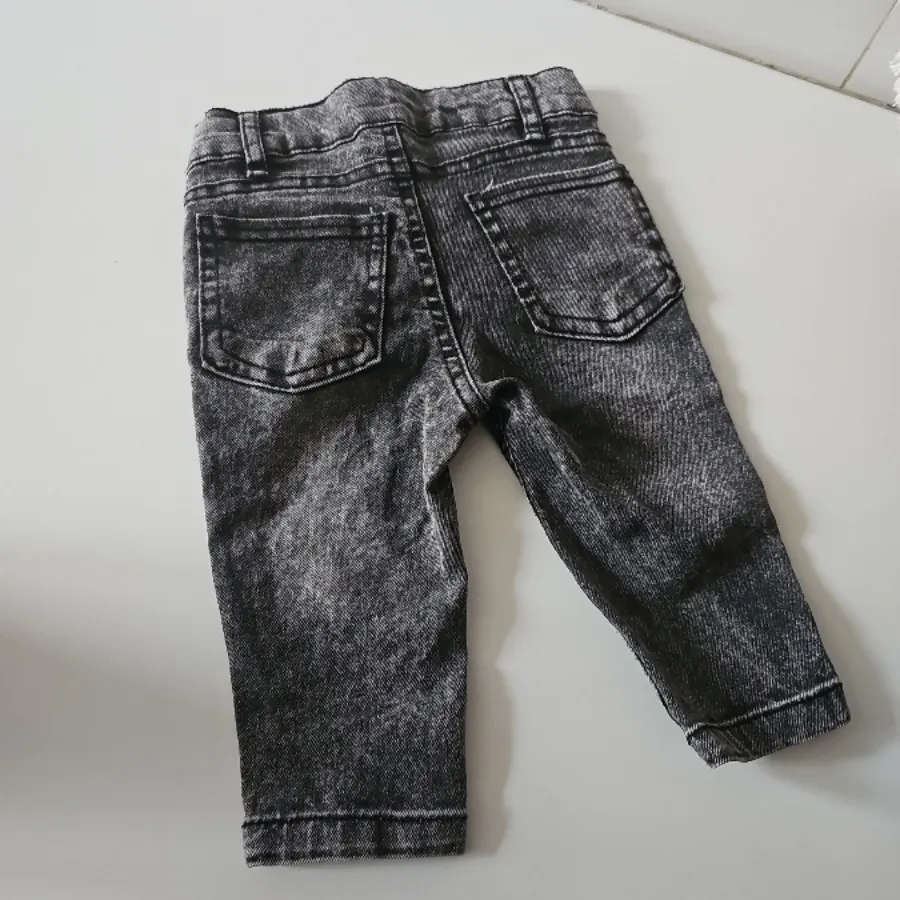 شلوار لی ذغالی