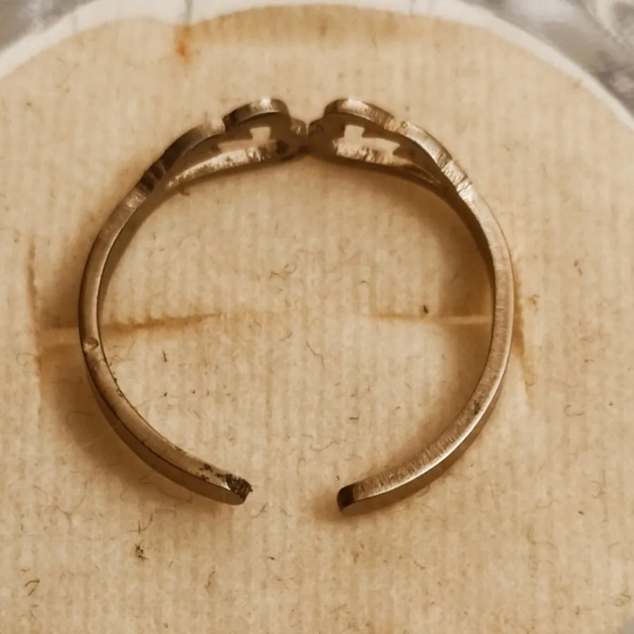 انگشتر استیل مینیمال شیک