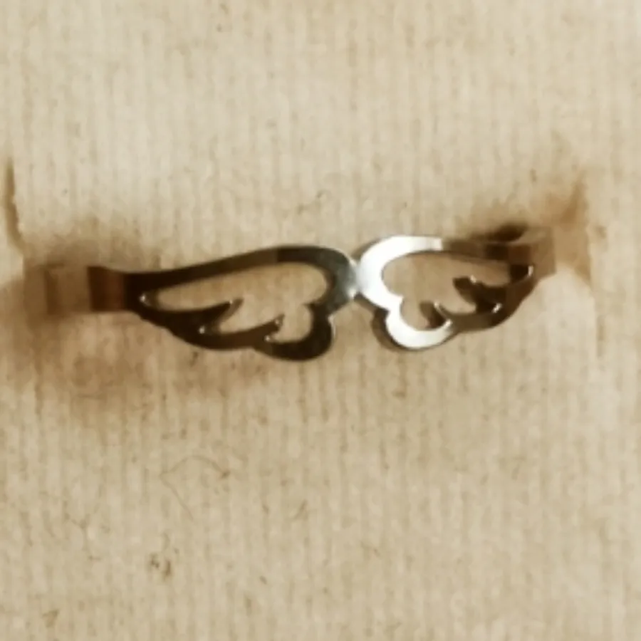 انگشتر استیل مینیمال شیک