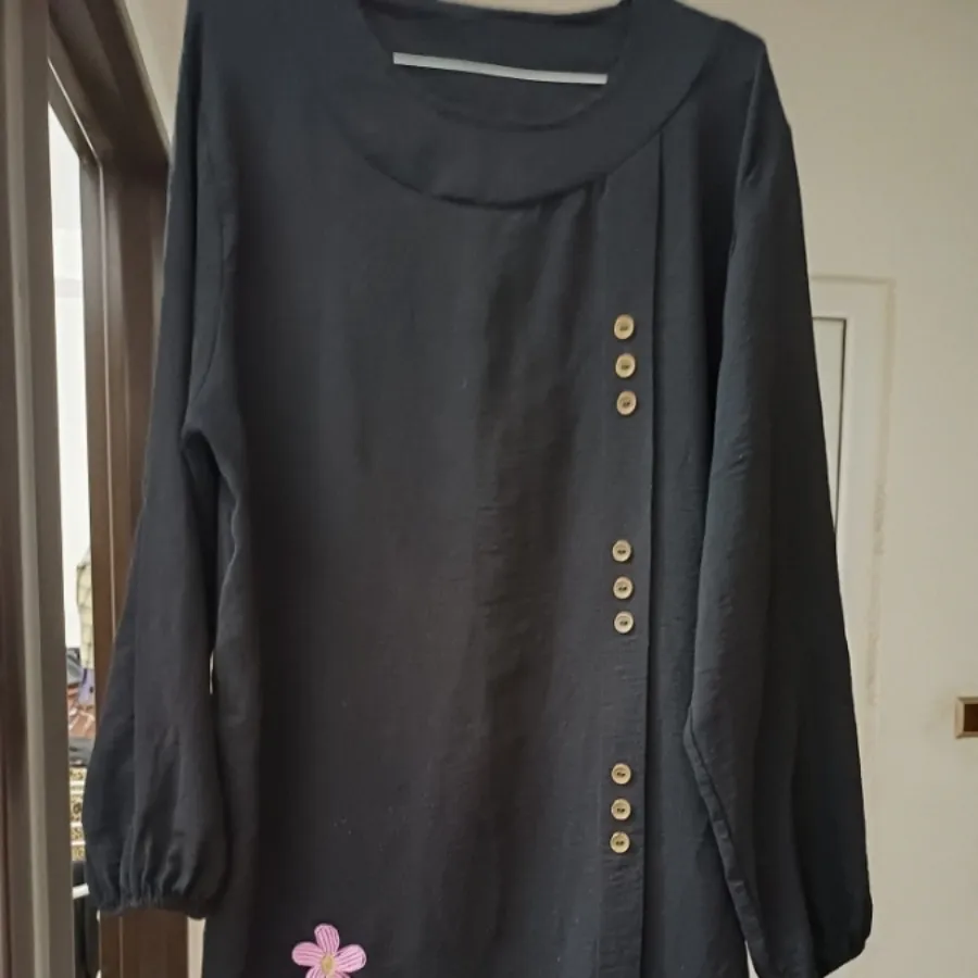 تونیک مانتویی مشکی