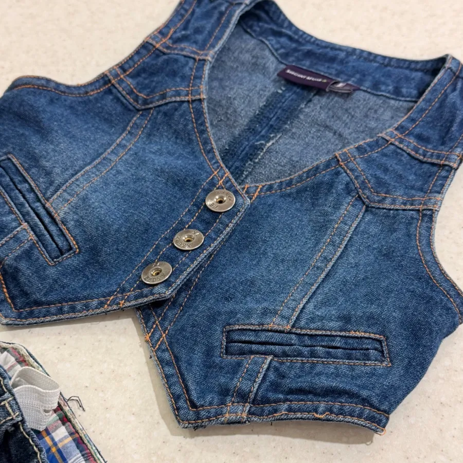 جلیقه شلوار پاپوش