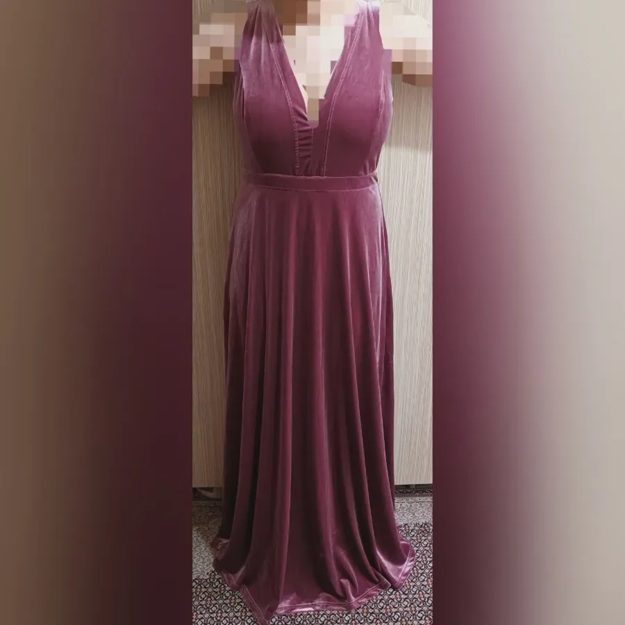 پیراهن مجلسی مخمل USA