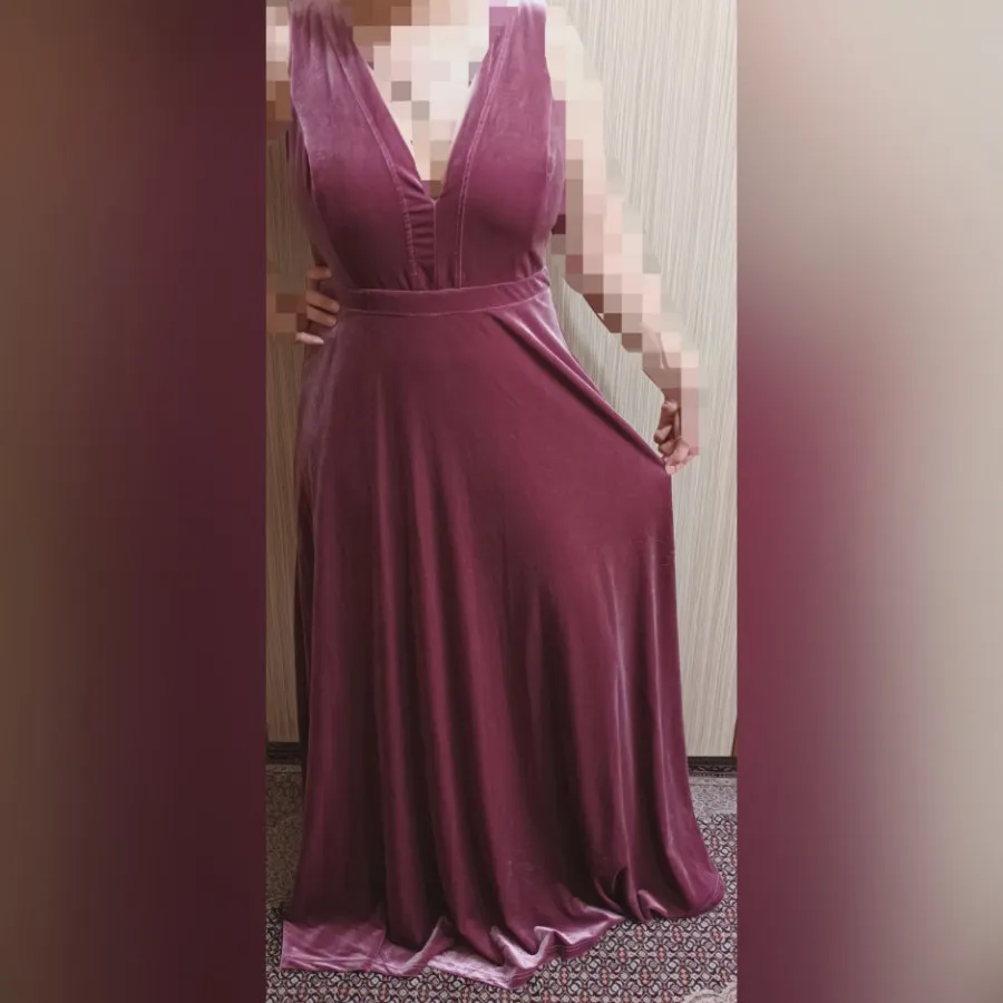 پیراهن مجلسی مخمل USA