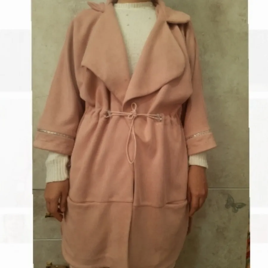 لباس پاییزی صورتی