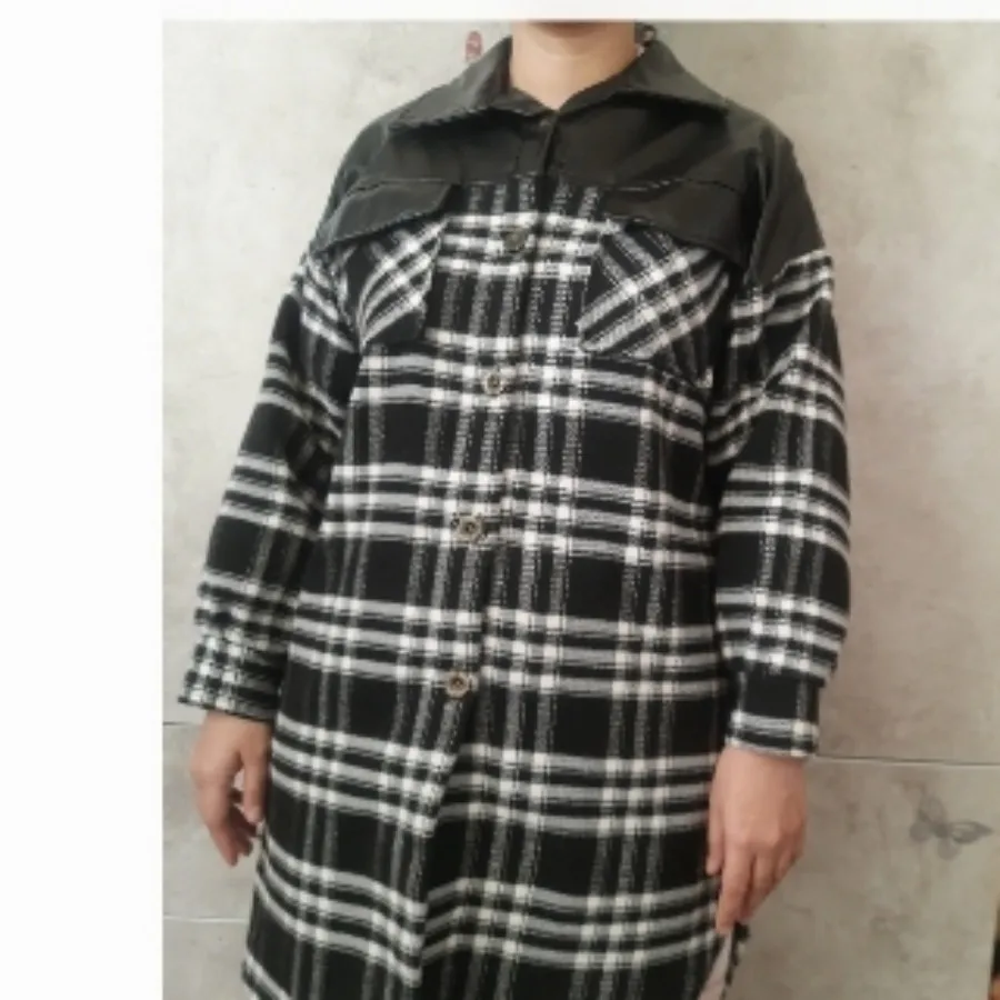 لباس سیاه سفید پاییزی