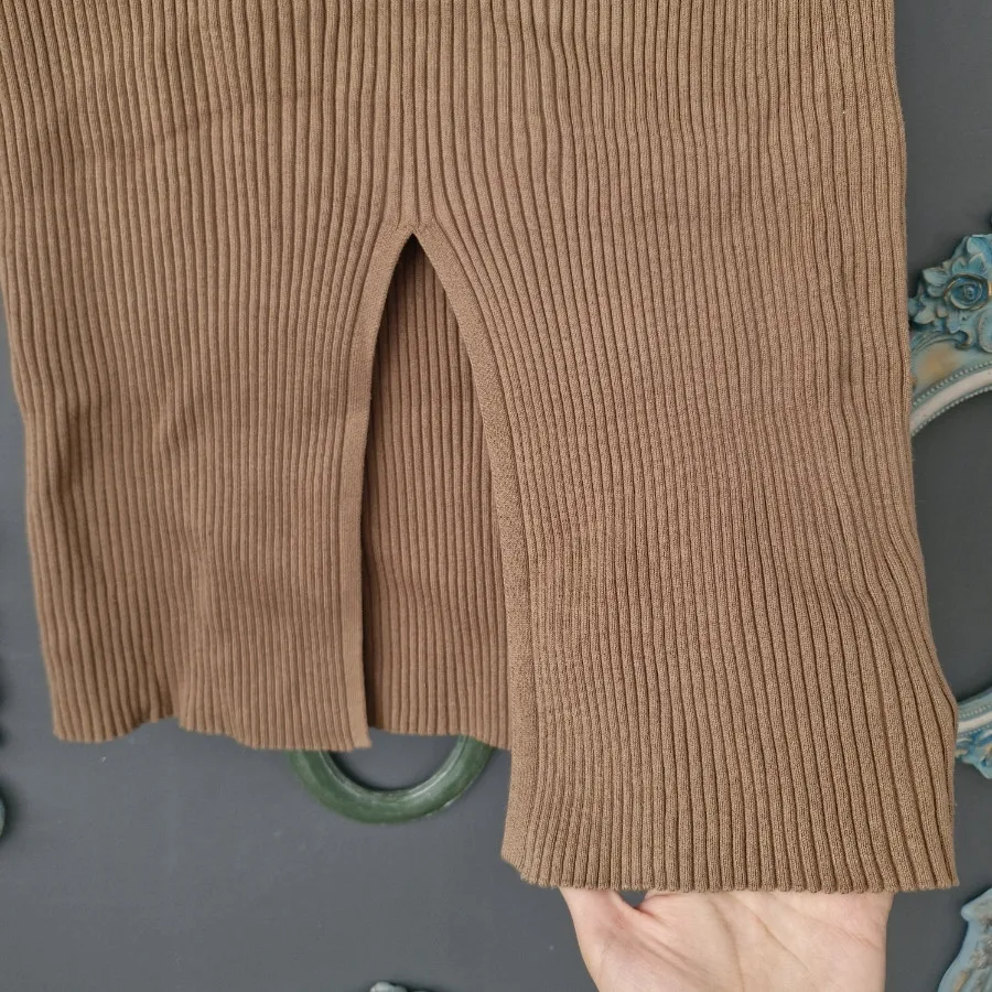 دامن بافت میله ای H&M