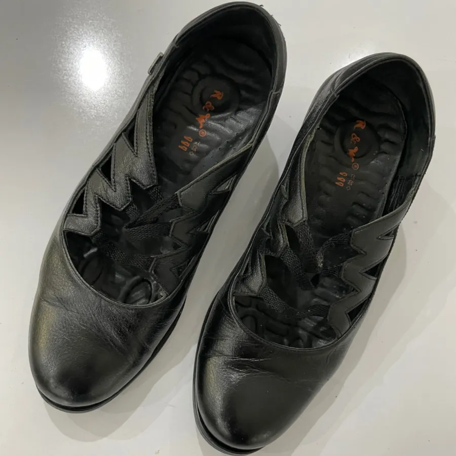 کفش چرم برند r&w