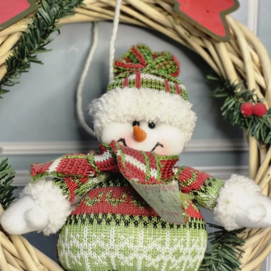 آویز welcome طرح ادم برفی