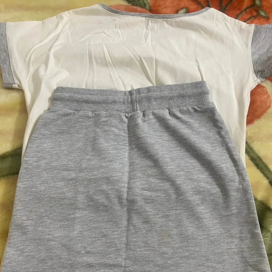 بلوز وکراپ دامن السی