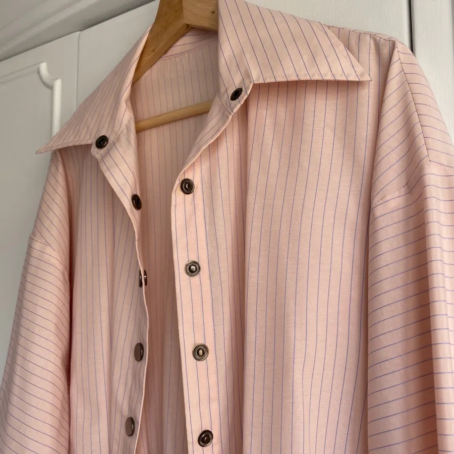 بلوز صورتی آستین کیمونویی