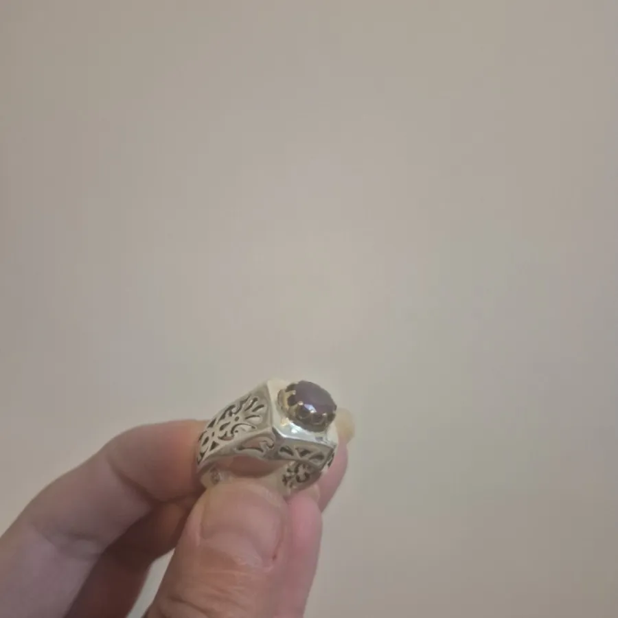 انگشتر  نقره مردانه