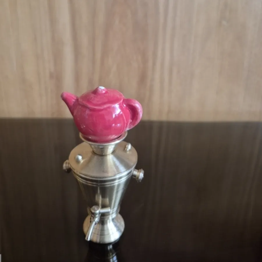 سماور تزیینی برنجی