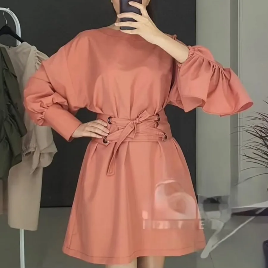 سارافون آستین پیلی پرچی