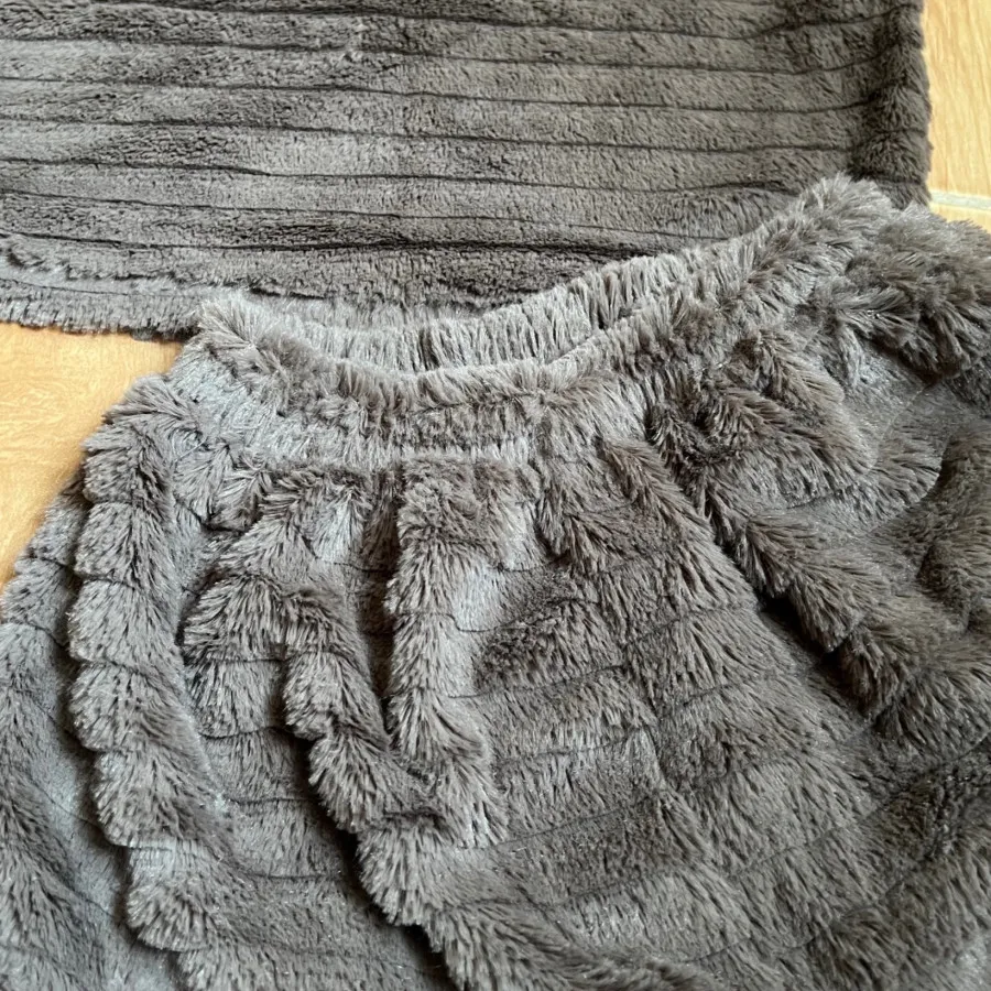 تاپ شورتک پشمالو