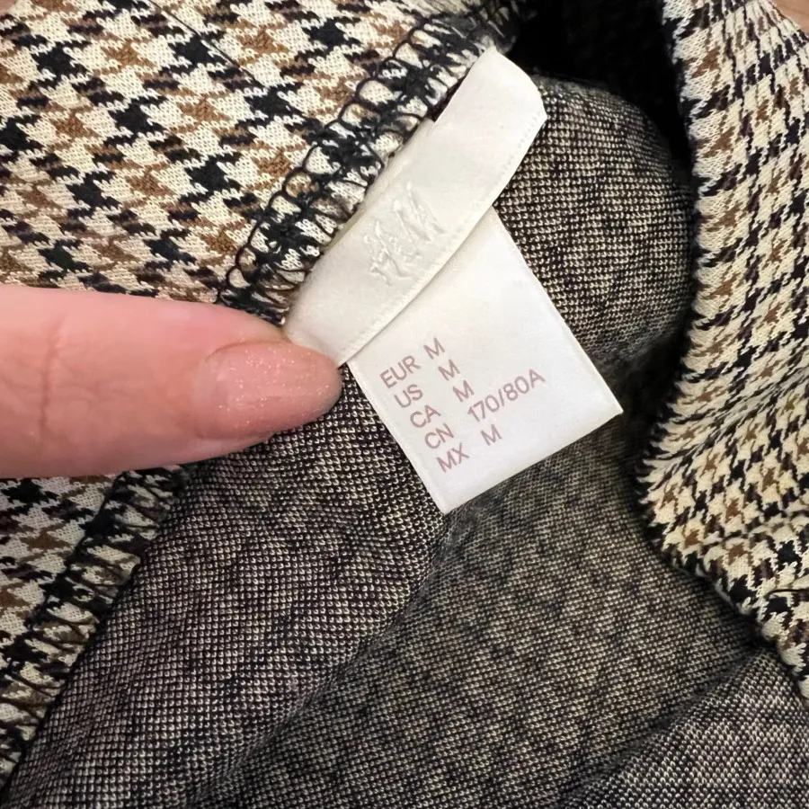 دامن چارخونه H&m
