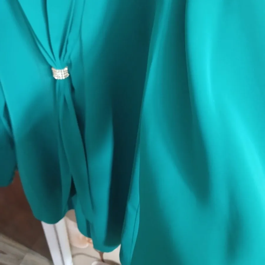 شومیز مجلسی رنگ کله غازی