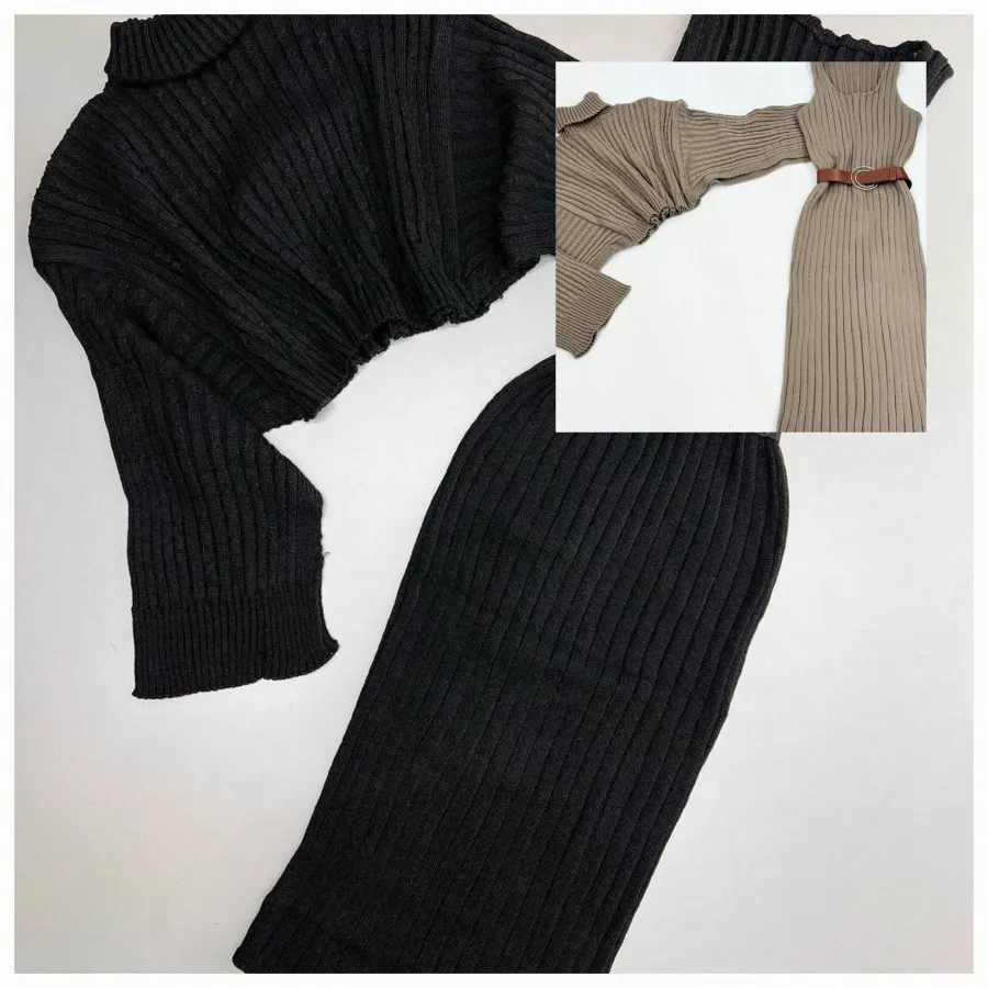 بلوز و دامن بافت