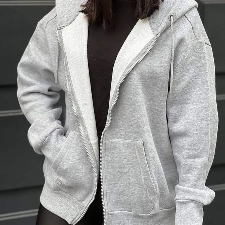 هودی اسپرت جلو زیپ دار