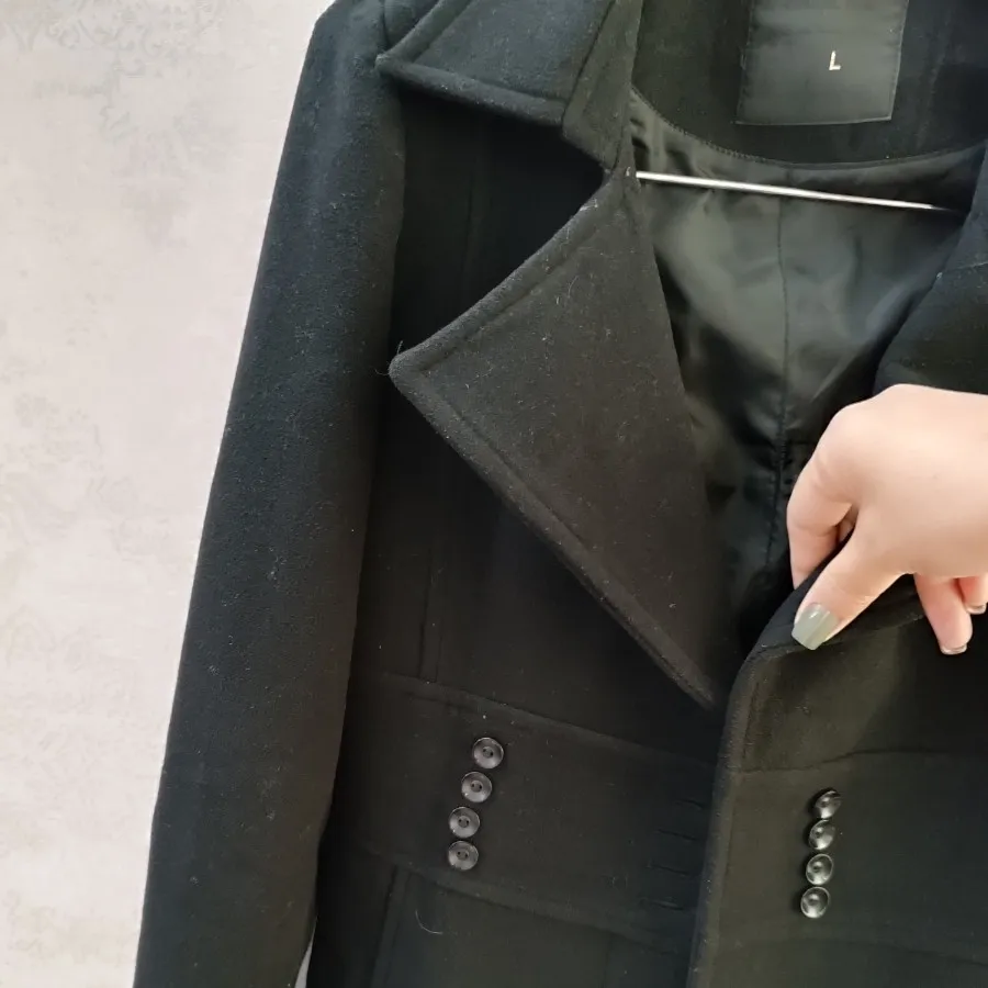 پالتو یقه انگلیسی پهن