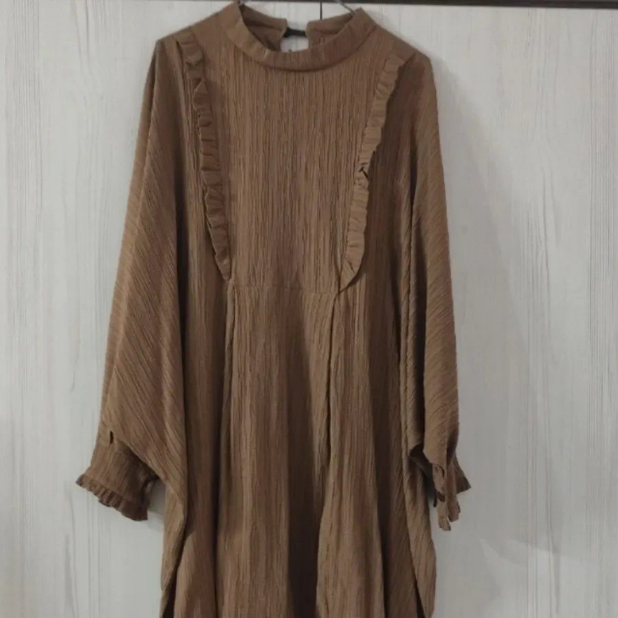 لباس بلند قهوه‌ای